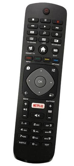 Universele Philips Smart TV afstandsbedeining ( met Netfl..., Verzenden, Nieuw