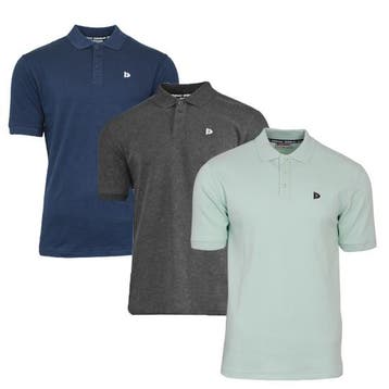 Donnay Donnay Heren - 3-Pack - Polo shirt Noah - Navy /, Verzenden, Nieuw