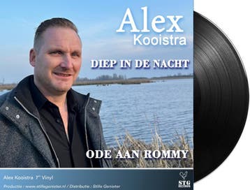 Alex Kooistra - Diep In De Nacht / Ode Aan Rommy - Vinyl Sin, Cd's en Dvd's, Vinyl | Nederlandstalig, Ophalen of Verzenden, Nieuw in verpakking