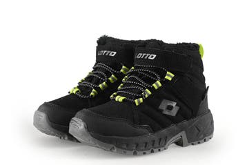 Lotto Snowboots Jongens in maat 28 Zwart, Verzenden, Jongen of Meisje, Schoenen, Zo goed als nieuw