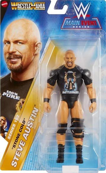 WWE Main Event Series Stone Cold Steve Austin (Thema), Verzenden, Zo goed als nieuw