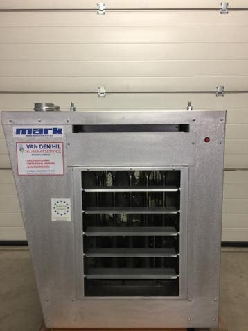 27 Kw MARK gasheater (3102), Ophalen of Verzenden, Gebruikt, Kachel