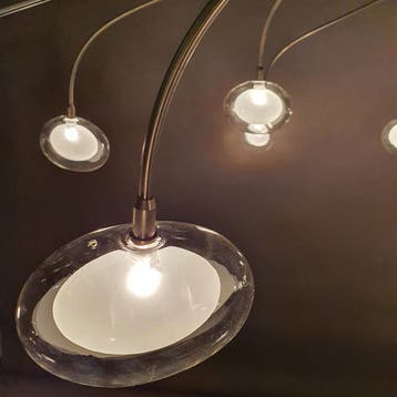 Lumitech plafondlamp 242 Refurbished, Ophalen, Zo goed als nieuw, Overige materialen