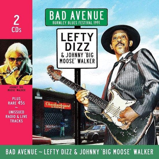 cd - Lefty Dizz &amp; Johnny Big Moose Walker - Bad Ave..., Cd's en Dvd's, Cd's | Jazz en Blues, Nieuw in verpakking, Verzenden
