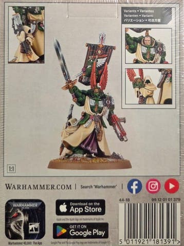Dark Angels Azrael (Warhammer 40.000 nieuw), Ophalen of Verzenden, Nieuw