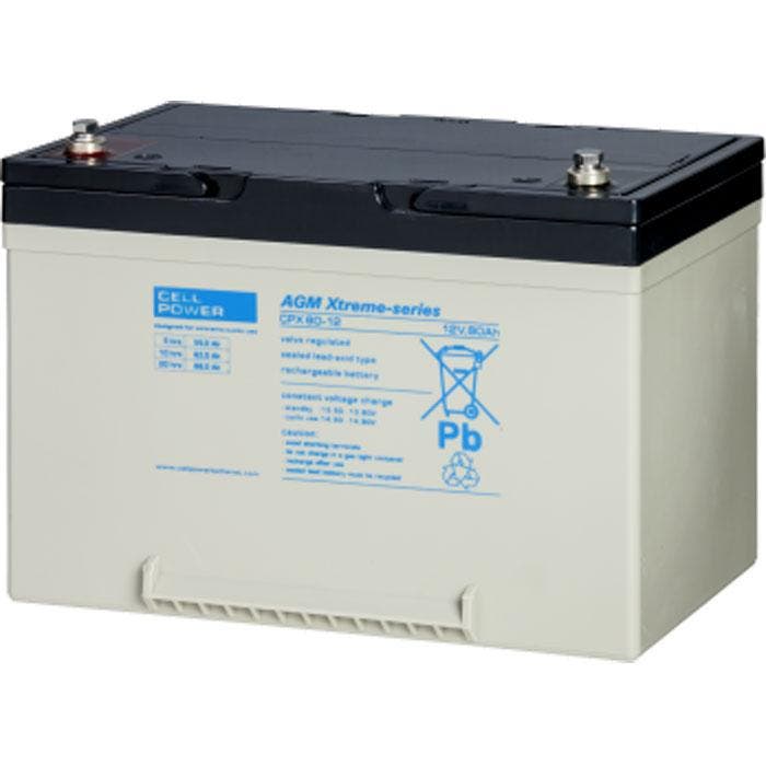 Intercel Cellpower CPX Accu/batterij 60Ah - 12volt, Diversen, Brommobielen en Scootmobielen, Ophalen of Verzenden