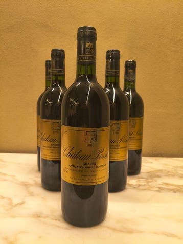 1990 Château Pessan - Graves Graves - 6 Flessen (0.75 liter), Nieuw
