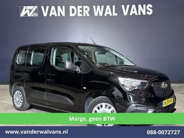 Opel Combo Life | 1.2 Turbo 131pk *Marge, GEEN BTW* Automaat, Automaat, Gebruikt, Euro 6, Zwart