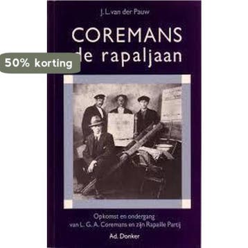 COREMANS DE RAPALJAAN - Pauw 9789061002550, Verzenden, Gelezen, Pauw