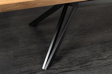 GIANT eettafel 200-320 cm, uitschuifbaar, natuurlijke, Huis en Inrichting, Tafels | Eettafels, Ophalen of Verzenden, Nieuw