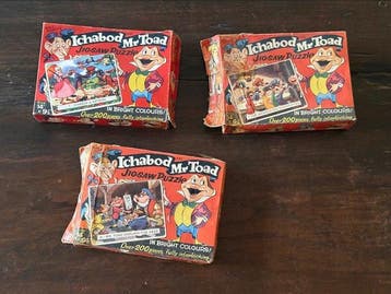 Ischabod and Mr. Toad - 3 Puzzle - Williams Ellis & Co Ltd -, Nieuw