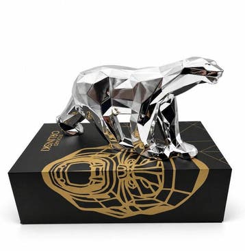Richard Orlinski (1966) - ***Polar Bear (Silver)***, Antiek en Kunst
