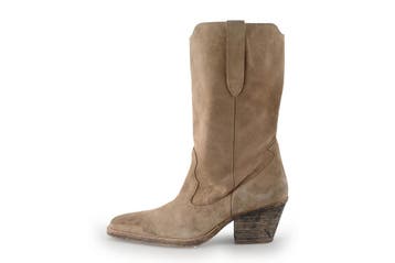 Bronx Cowboy laarzen in maat 39 Beige, Kleding | Dames, Bronx, Verzenden, Beige, Gedragen