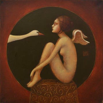 Eduard Zentsik - She and Swan