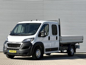 Peugeot Boxer L4H1 | Financial Lease voor 324 p/mnd, Stof, Gebruikt, Euro 6, Overige carrosserieën