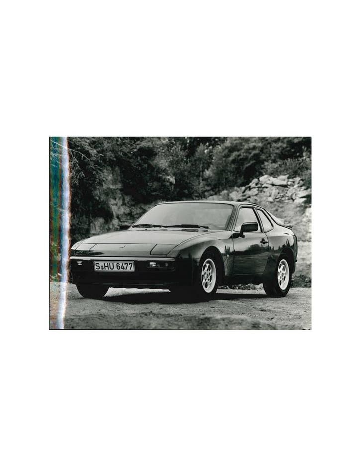 1988 PORSCHE 944 PERSFOTO, Boeken, Auto's | Folders en Tijdschriften, Porsche