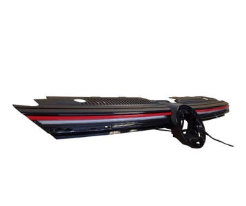 Grill GTI Met LED En Rode Streep Geschikt Voor Golf 8 2020+, Auto-onderdelen, Verlichting, Ophalen of Verzenden, Nieuw, Volkswagen