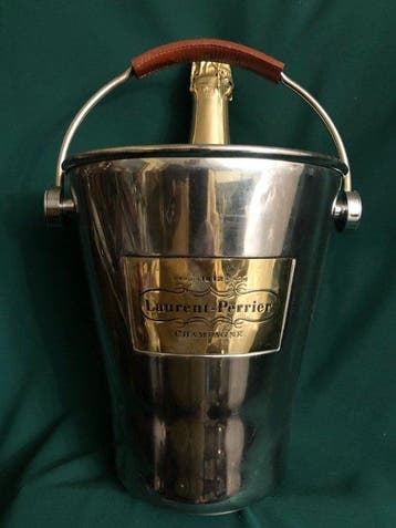 Laurent-Perrier - Champagne koeler - Een zilververguld en, Antiek en Kunst