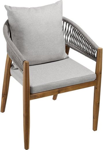 2dekans | tectake® Set van 2 Tuinstoelen Manacor - Tuinstoel, Ophalen of Verzenden, Zo goed als nieuw