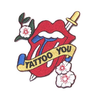 The Rolling Stones - Tattoo You patch officiële merchandise, Ophalen of Verzenden, Nieuw, Kleding