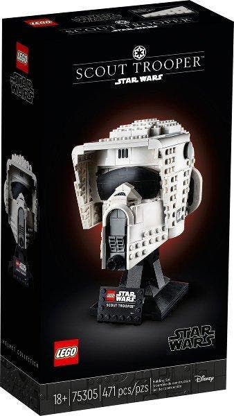 Lego Set - 75305 - Star Wars - Scout Trooper Helmet -, Nieuw