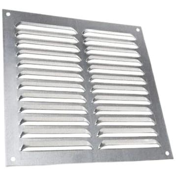Aluminium schoepenrooster opbouw 250 x 250mm, Verzenden, Nieuw
