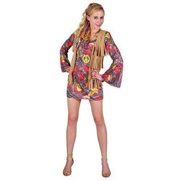 Hippie jurkje carnaval, Verzenden, Nieuw, Feestartikel