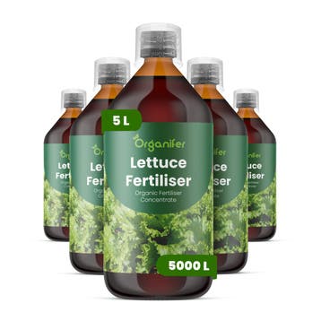 Sla Vloeibare meststof - Set 5x1 liter, Verzenden, Mest