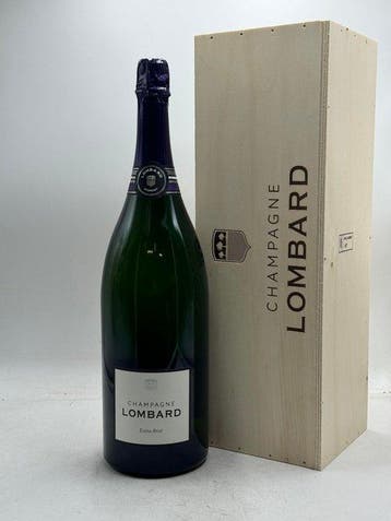 Lombard - Champagne Extra Brut - 1 Dubbele Magnum/Jerobeam, Nieuw