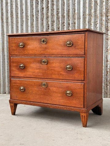 Ladekast - commode, ladenkast, costumista, laden kast - Eik