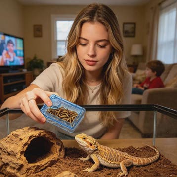Ontsnappingsvrije Voerbak Reptielen - Ideaal voor Geleedpoti, Dieren en Toebehoren