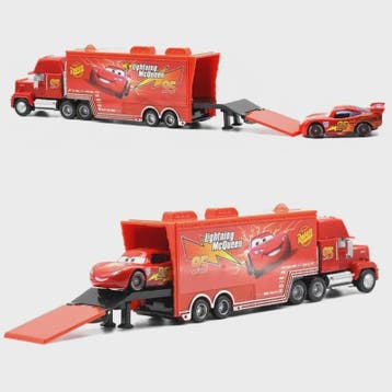 Disney Pixar Cars Vrachtwagen & Auto Set: Lightning McQueen,, Verzenden, Nieuw