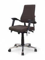 BMA Axia Office bureaustoel, bruin-chrome, Overige plaatsen, Ophalen of Verzenden, Gebruikt, Stoel