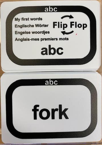 Engels Flip-Flop kaarten ABC woorden leren, Verzenden, Nieuw