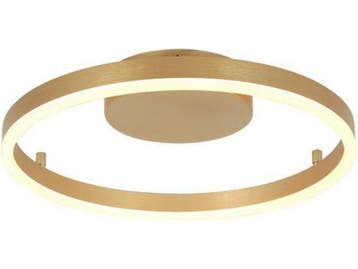 Steinhauer Mykty - Wandlamp - Dimbaar - Goud - 40 cm -, Huis en Inrichting, Lampen | Wandlampen, Verzenden, Nieuw