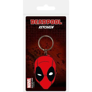 Deadpool face keychain, Verzenden, Nieuw