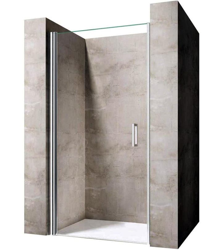 Sani Royal Douchedeur 90cm 200cm hoog met Chroom, Doe-het-zelf en Verbouw, Sanitair