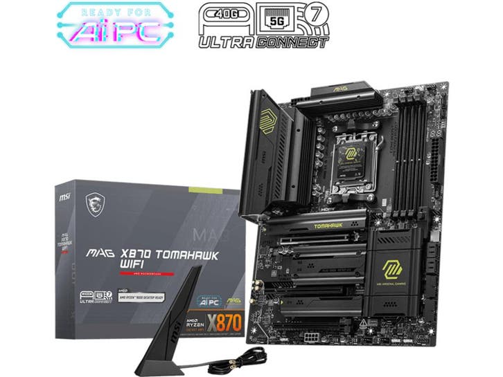 MSI MAG X870 TOMAHAWK WIFI - Moederbord - AM5 - Wi-Fi 7 -, Computers en Software, Moederborden, Nieuw, Verzenden