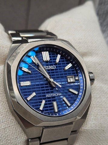 Seiko - Astron Nexter (Blue Grid Dial/Titanium) -
