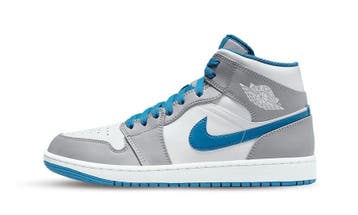 Air Jordan 1 Mid True Blue, Kleding | Heren, Schoenen, Nieuw
