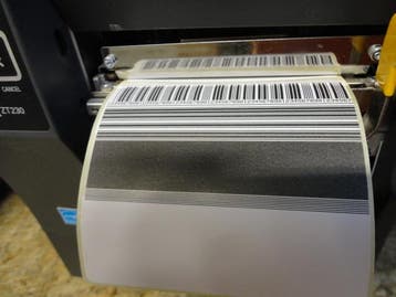 Zebra ZT230 Thermisch Transfer Label Printer USB & LAN, Ophalen of Verzenden, Gebruikt, Zebra