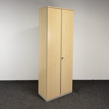Werndl Houten Draaideurkast | 222 x 80 x 44 cm (B), Ophalen of Verzenden, Gebruikt