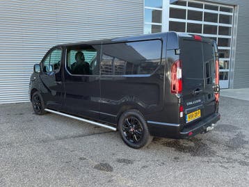 Fiat Talento 1.6 MJ L2 125 pk DC Dubbel Cabine APK-08-27/ A, Stof, Gebruikt, Euro 6, Zwart