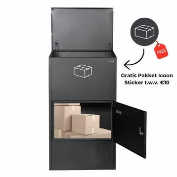 XXXL Pakketbrievenbus + GRATIS sticker - PakketPanda®, Verzenden, Nieuw
