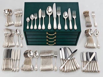 Christofle - Bestekset (147) - Vendome - 15 kg -