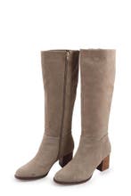 Nelson Laarzen in maat 38 Beige, Kleding | Dames, Schoenen, Hoge laarzen, Verzenden, Beige, Zo goed als nieuw