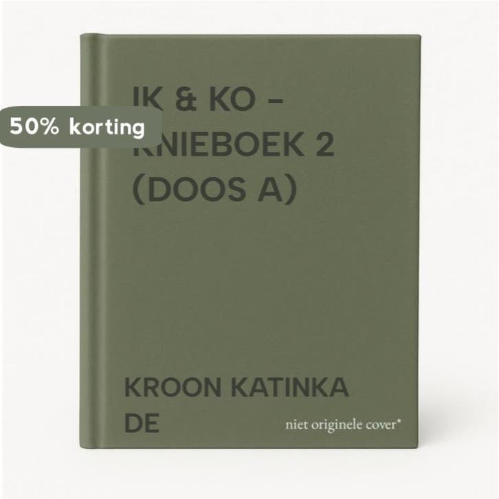 IK & KO - KNIEBOEK 2 (DOOS A) 9789027689771 KROON KATINKA DE, Boeken, Schoolboeken, Gelezen, Verzenden