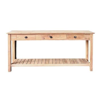 Landelijke sidetable -  180 cmSidetables, Huis en Inrichting, Tafels | Sidetables, Ophalen of Verzenden, Nieuw