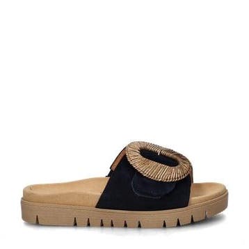 Gabor slippers voor dames in het Blauw, Slippers, Gabor, Nieuw, Verzenden