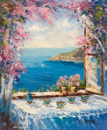 Christof Vevers (1962) - Petit Déjeuner sur la Côte